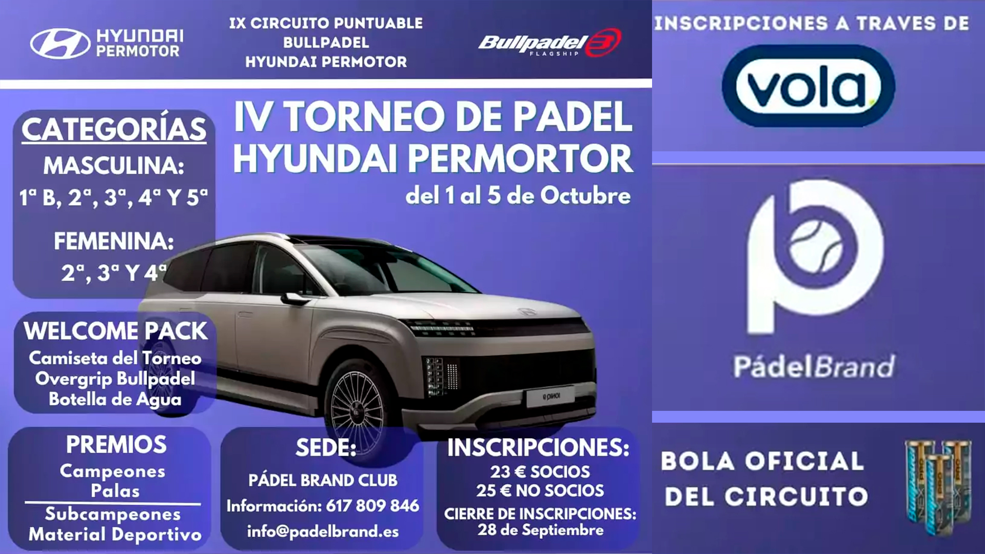 Torneo de pádel Hyundai Permotor