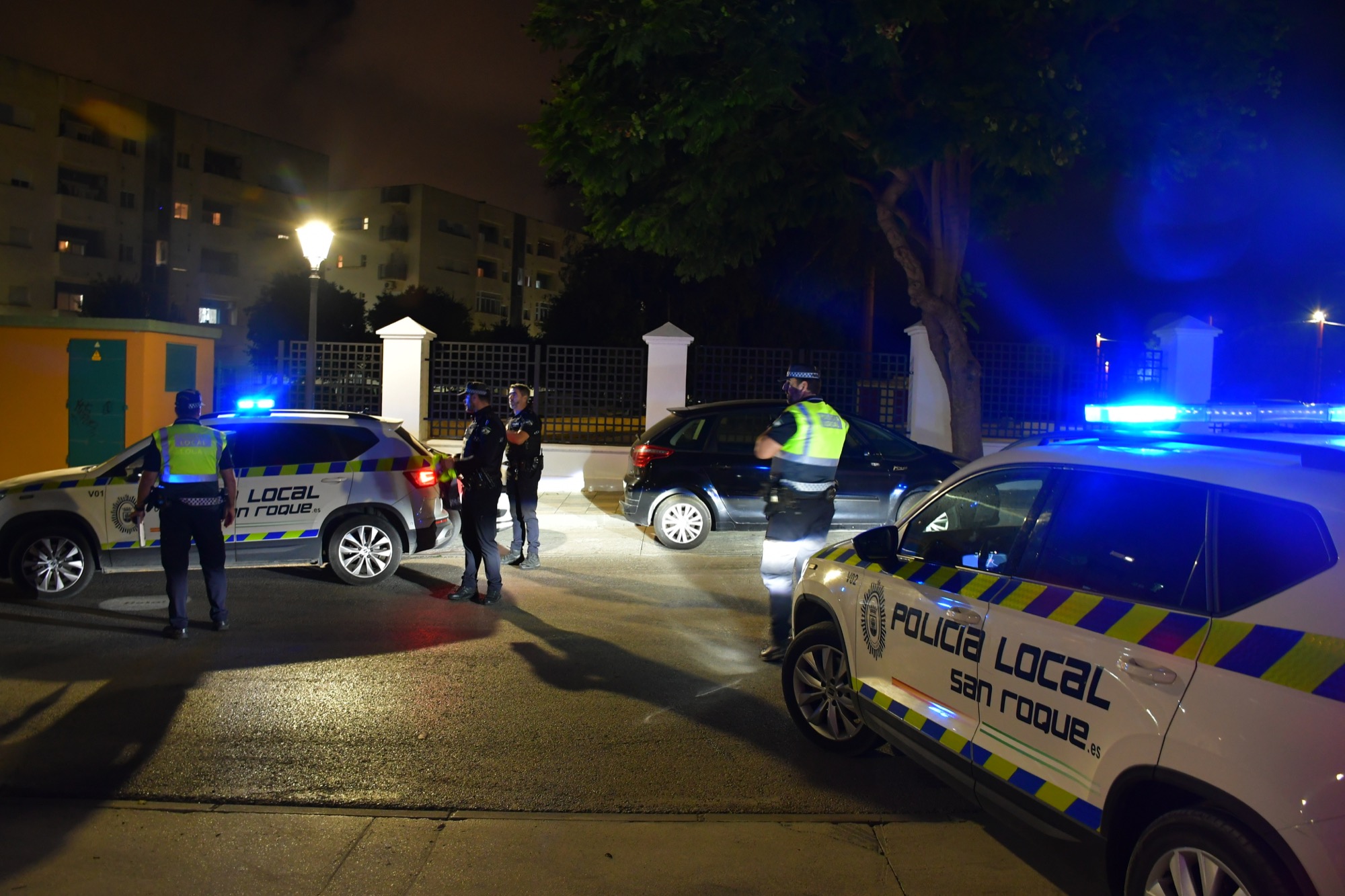 distracciones al volante Policía Local San Roque