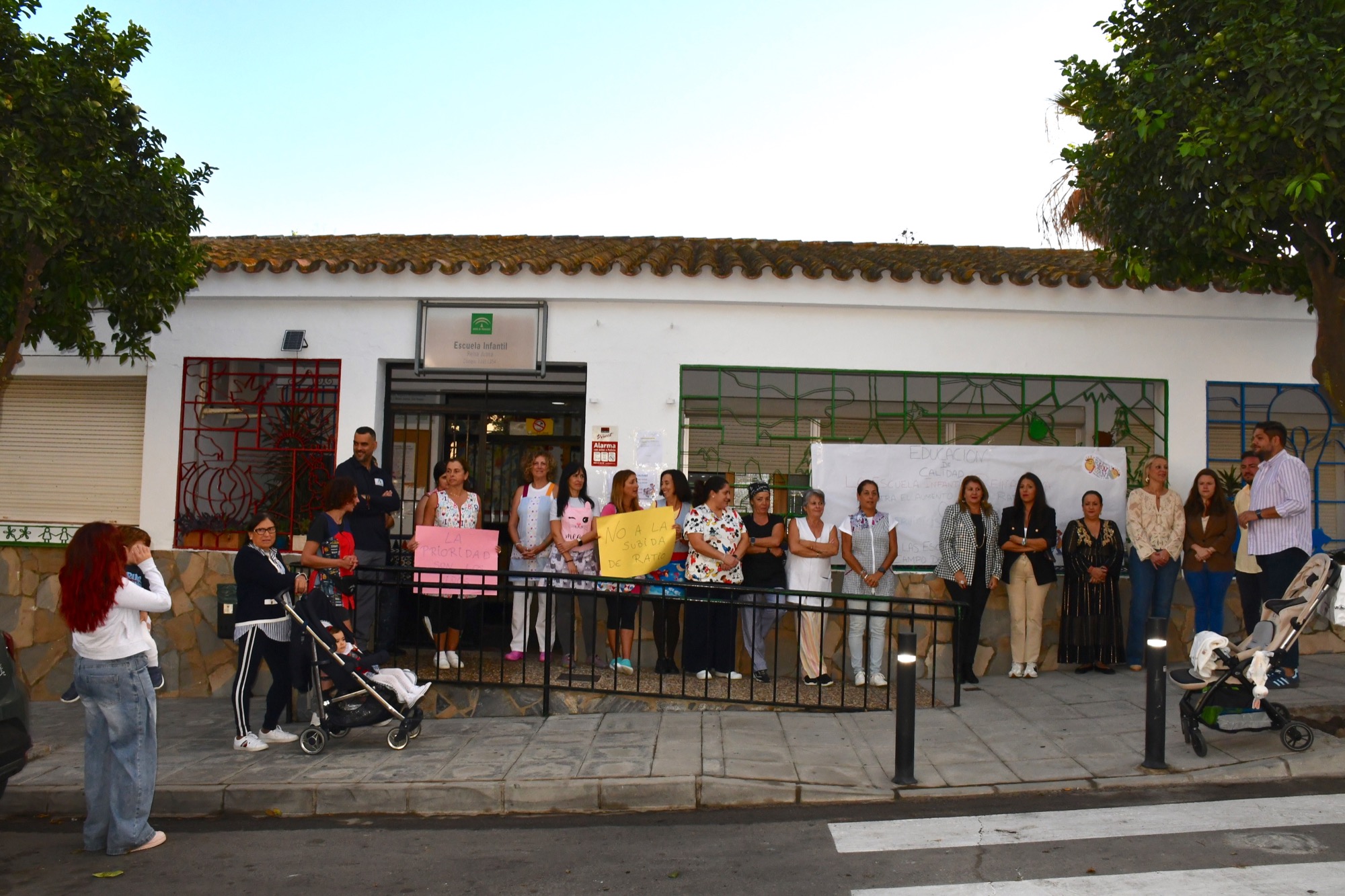 Escuela Infantil Reina Juana rechaza aumento de ratio
