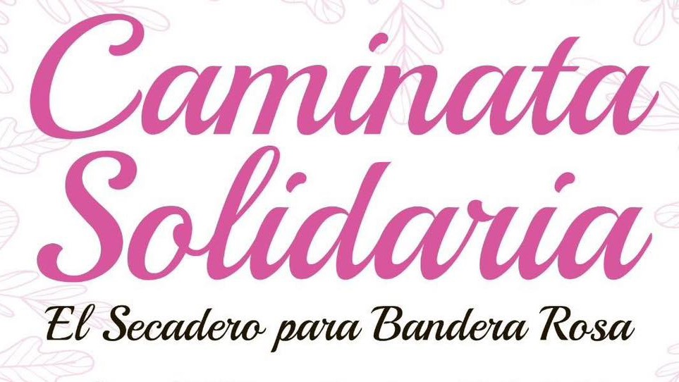 Caminata solidaria Bandera Rosa en San Martín del Tesorillo