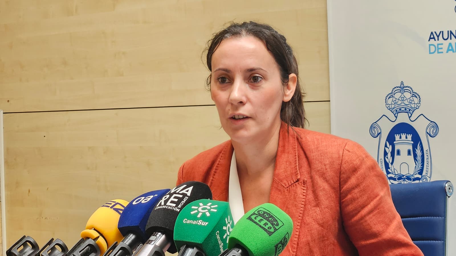 Yéssica Rodríguez defiende los fondos europeos en Algeciras