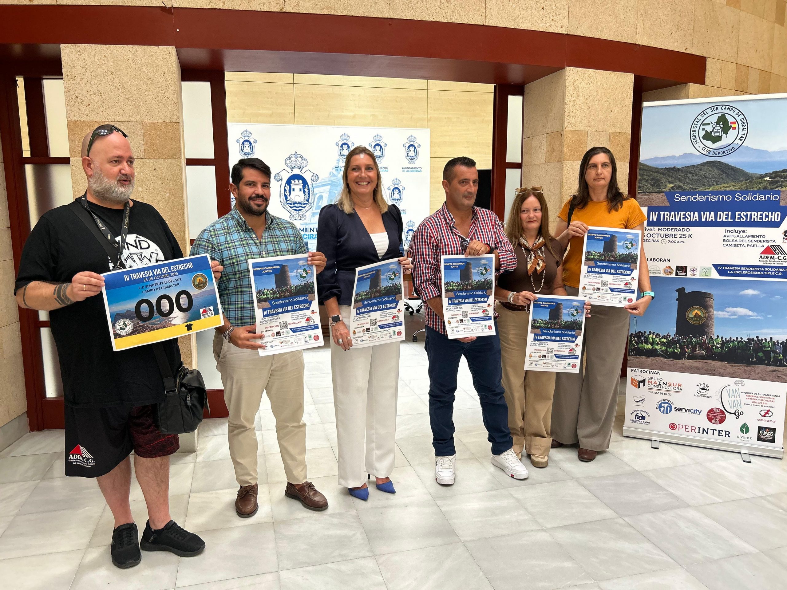Travesía Vía del Estrecho impulsa el senderismo en Algeciras