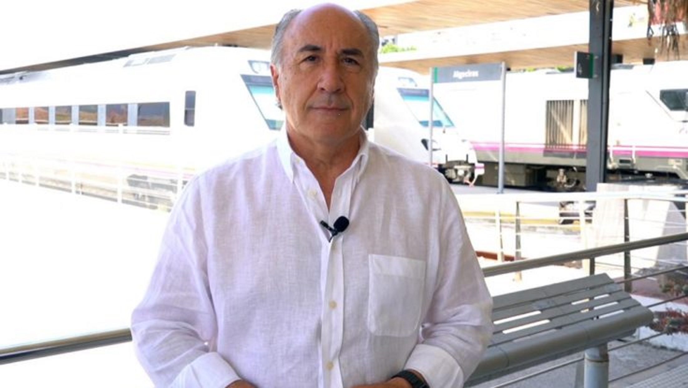Landaluce lamenta el enésimo retraso del tren Algeciras-Madrid y exige soluciones al Gobierno