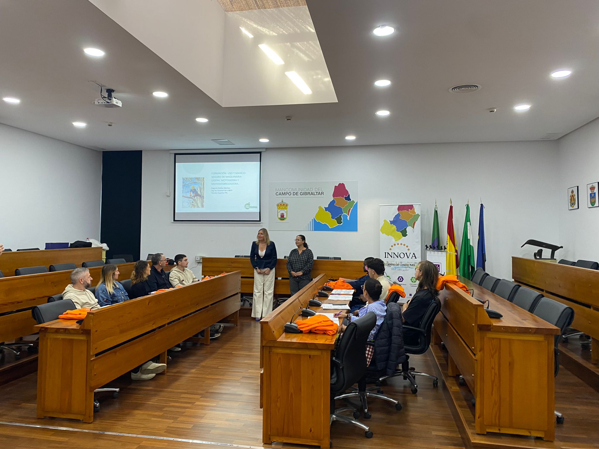 Seguridad en maquinaria ligera en el Campo de Gibraltar