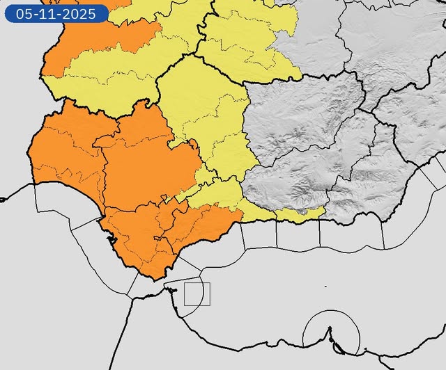 Alerta naranja en La Línea por lluvias y tormentas