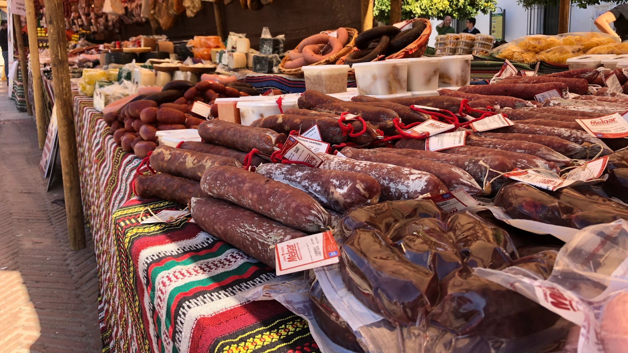 Mercado del Ibérico suspendido por lluvia en Los Barrios